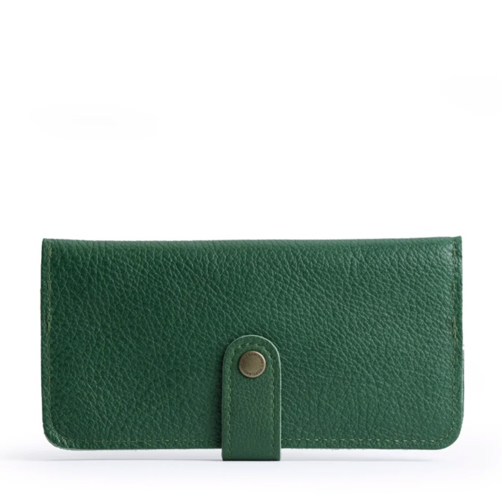 Portland Leather Green Wallet
